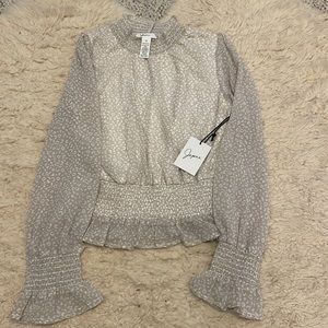 Japna Leapord Blouse, never worn